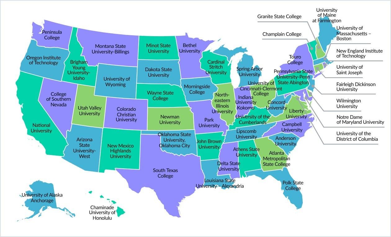 Safest College Campuses In The U.S. By State | Nuwber Blog