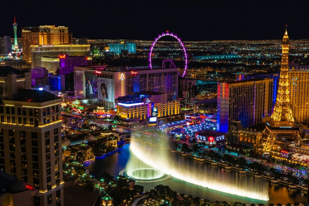 Las Vegas has many extraverts