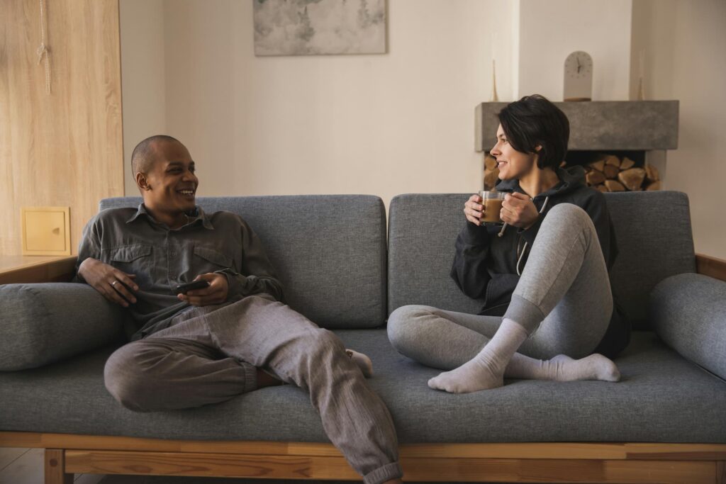 talk to your partner about why they have a dating profile